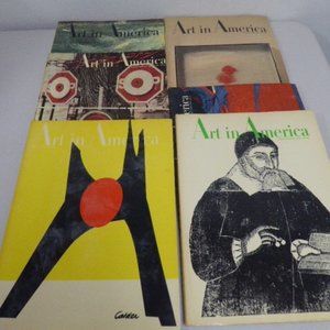 Art in American magazines 6 issues 1968 1969